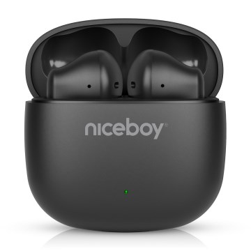 Niceboy Beans 4 POP - Juhtmevabad kõrvaklapid 200 mAh + 2x 30 mAh IPX4 must