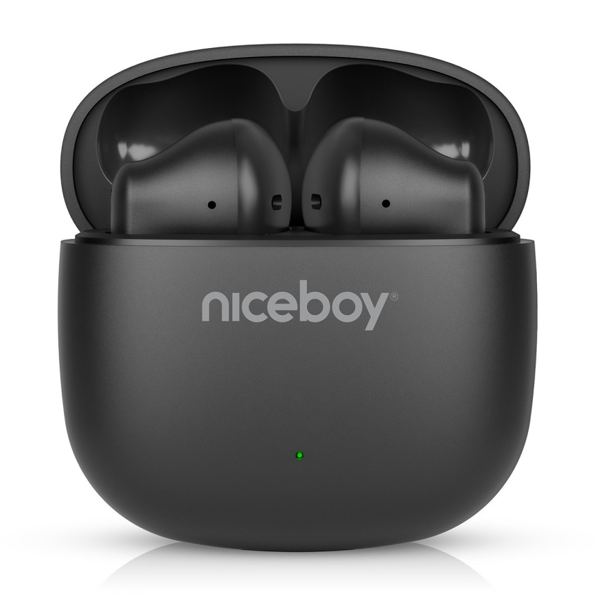 Niceboy Beans 4 POP - Juhtmevabad kõrvaklapid 200 mAh + 2x 30 mAh IPX4 must