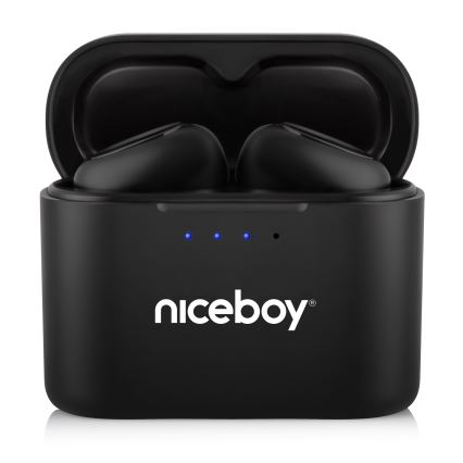 Niceboy HIVE Podsie 4 - Juhtmevabad kõrvaklapid IP54 must