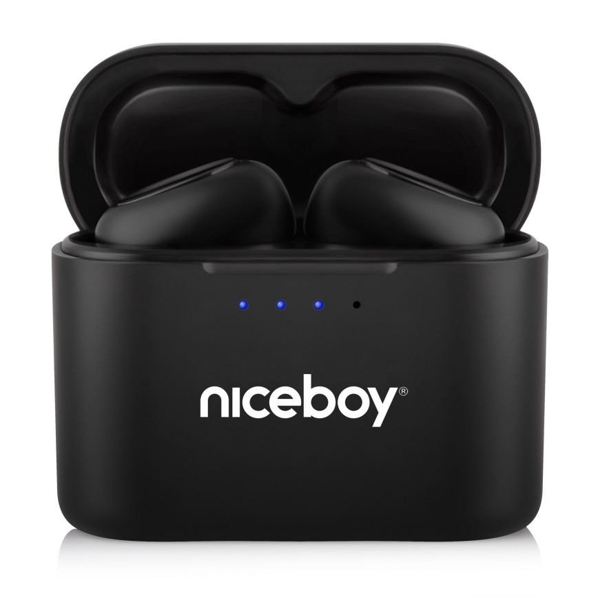 Niceboy HIVE Podsie 4 - Juhtmevabad kõrvaklapid IP54 must