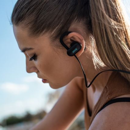 Niceboy HIVE sport 2 - Kõrvaklapid sportimiseks mikrofoniga IPX5 must