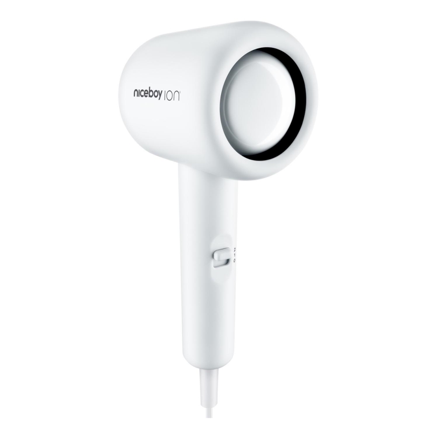 Niceboy ION AirSonic POP - Föön 1400W/230V valge