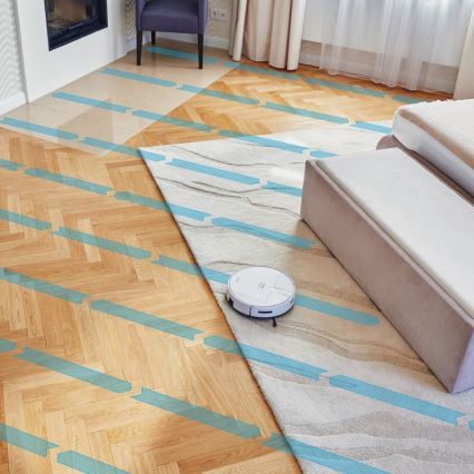 Niceboy ION Charles i4 - Nutikas robottolmuimeja 2in1 4400 mAh Wi-Fi valge + kaugjuhtimispult