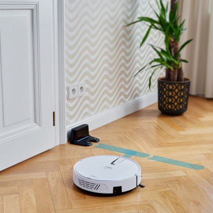 Niceboy ION Charles i4 - Nutikas robottolmuimeja 2in1 4400 mAh Wi-Fi valge + kaugjuhtimispult