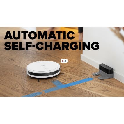 Niceboy ION Charles i6 - Nutikas robottolmuimeja 2in1 2600 mAh Wi-Fi valge
