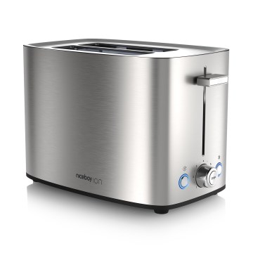 Niceboy ION Cruncher C4 - Röster, 2 auguga ja röster 850W/230V roostevaba