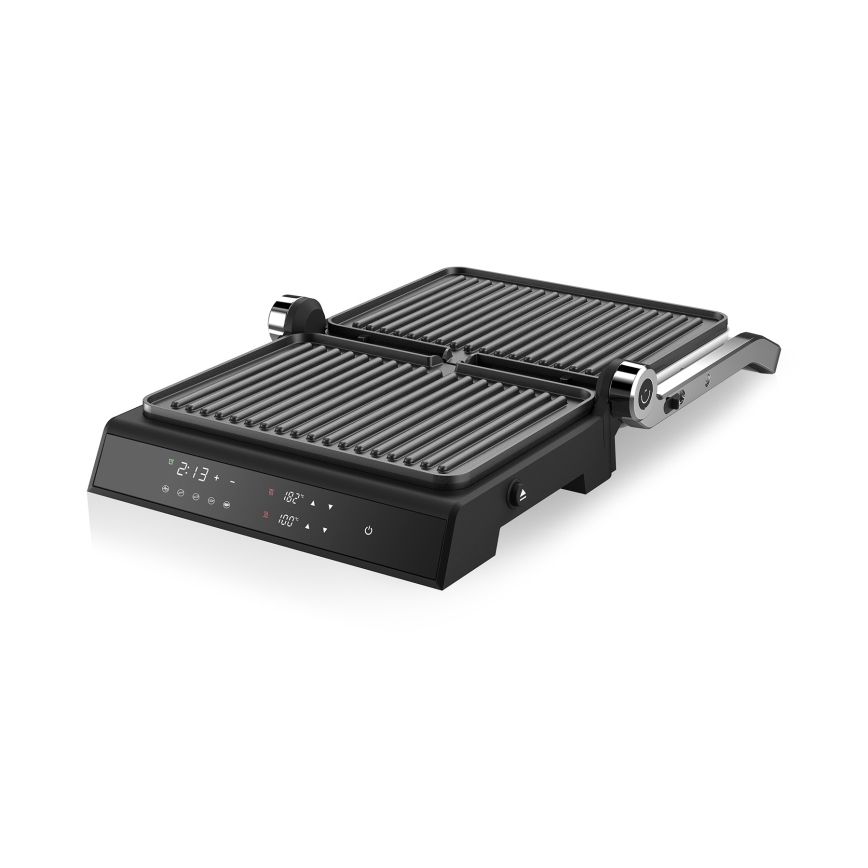 Niceboy ION Grillmaster - Kontaktgrill 2000W/230V must/matt kroom