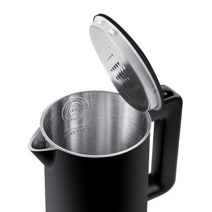 Niceboy ION SmartKettle - Nutikas veekeetja termoregulatsiooniga 1,7 l 2200W/230V Wi-Fi must