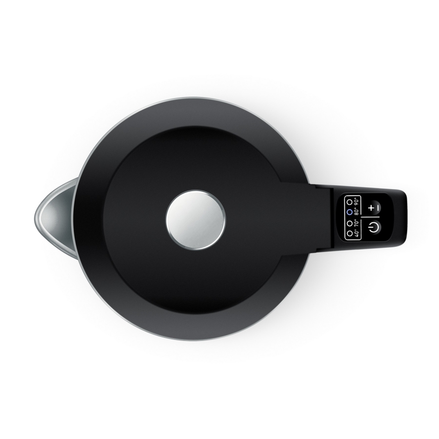 Niceboy ION SmartKettle - Nutikas veekeetja termoregulatsiooniga 1,7 l 2200W/230V Wi-Fi must