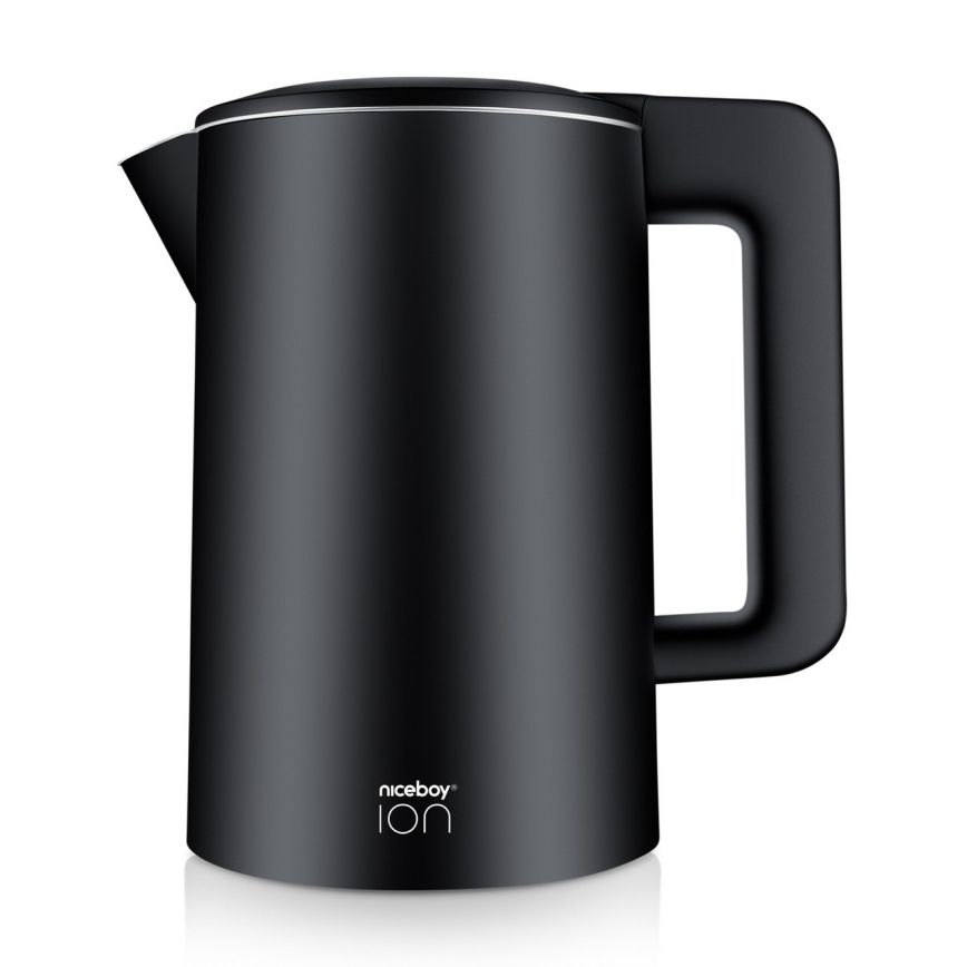 Niceboy ION SmartKettle - Nutikas veekeetja termoregulatsiooniga 1,7 l 2200W/230V Wi-Fi must