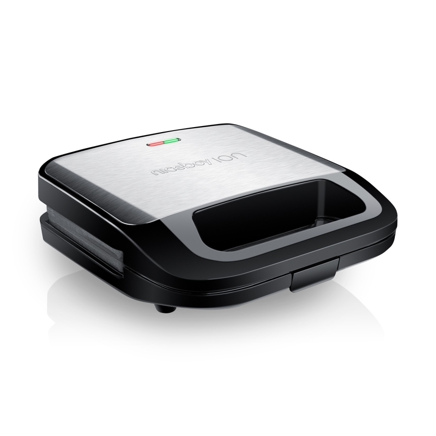 Niceboy ION Snacker S3 - Võileivagrill 3-ühes 750W/230V roostevaba/must