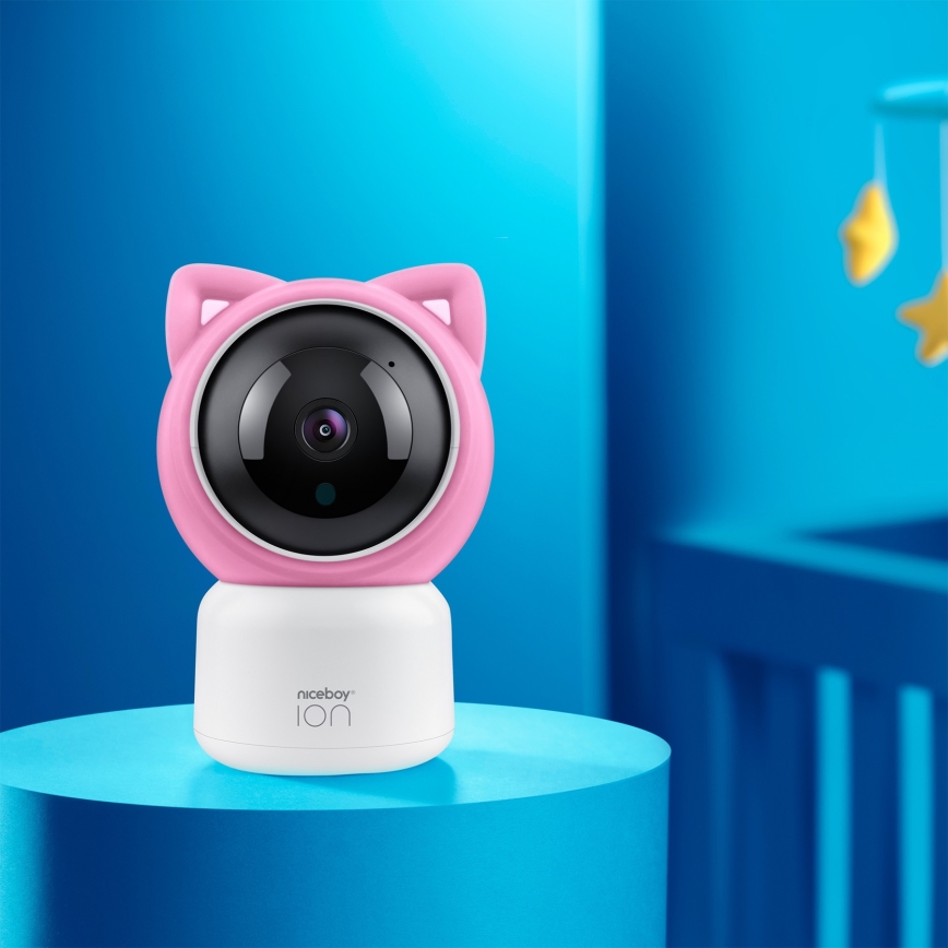 Niceboy ION Starlight SL3 - Nutikas beebimonitor Full HD 1080p 5V Wi-Fi