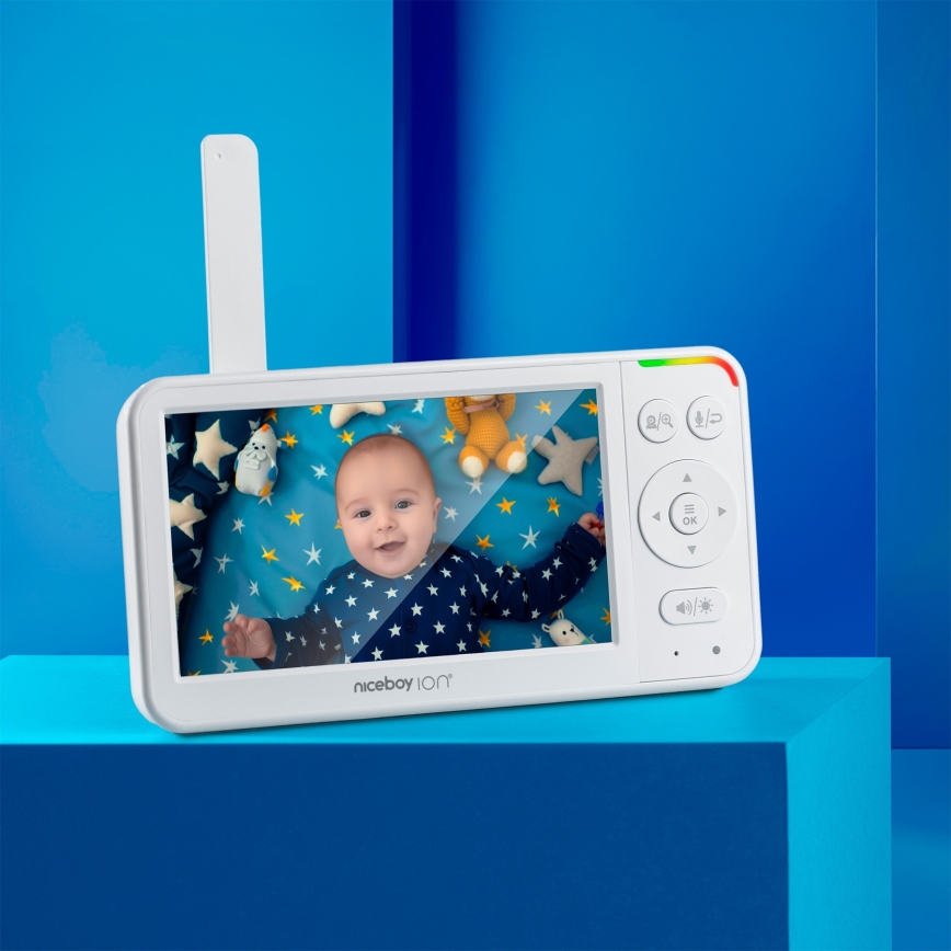Niceboy ION Starlight SL5 - Beebimonitor Full HD 1080p 4000 mAh 5V
