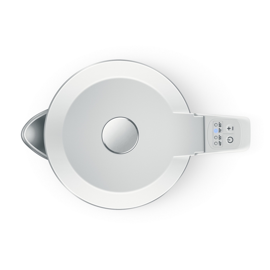 Niceboy ION ThermoKettle TK5 - Veekeetja termoregulatsiooniga 1,7 l 2200W/230V valge