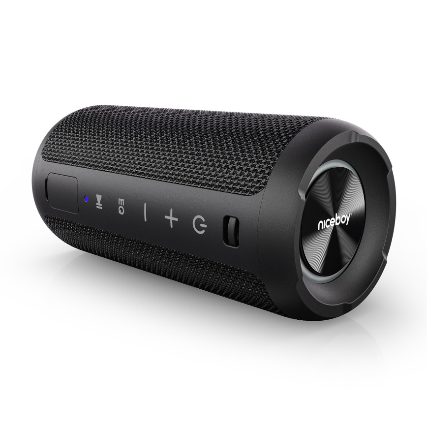 Niceboy Orion - LED traadita kõlar mikrofoniga 24W/2200 mAh IPX7 must