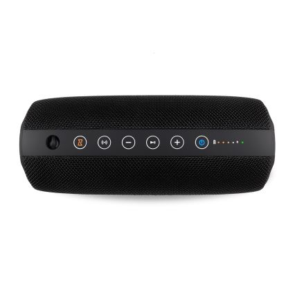 Niceboy Titan 4 - LED Juhtmevaba kõlar mikrofoniga ja akupank funktsioon 50W/4000 mAh IPX7 must