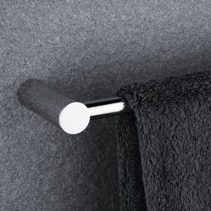 NIMCO BR 11046-26 - Käterätikuhoidja seinale BORMO 47 cm läikiv kroom