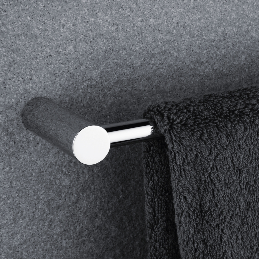 NIMCO BR 11046-26 - Käterätikuhoidja seinale BORMO 47 cm läikiv kroom