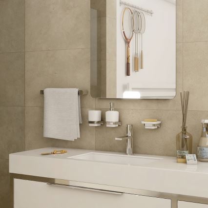 NIMCO MA 29046-26 - Käterätikuhoidja seinale MAYA 46 cm läikiv kroom
