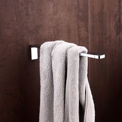 NIMCO MA 29097-26 - Käterätikuhoidja seinale MAYA 37 cm läikiv kroom