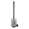 NIMCO MAC 29094CN-90 - Seinale paigaldatav tualetihari MAYA matt klaas/matt must