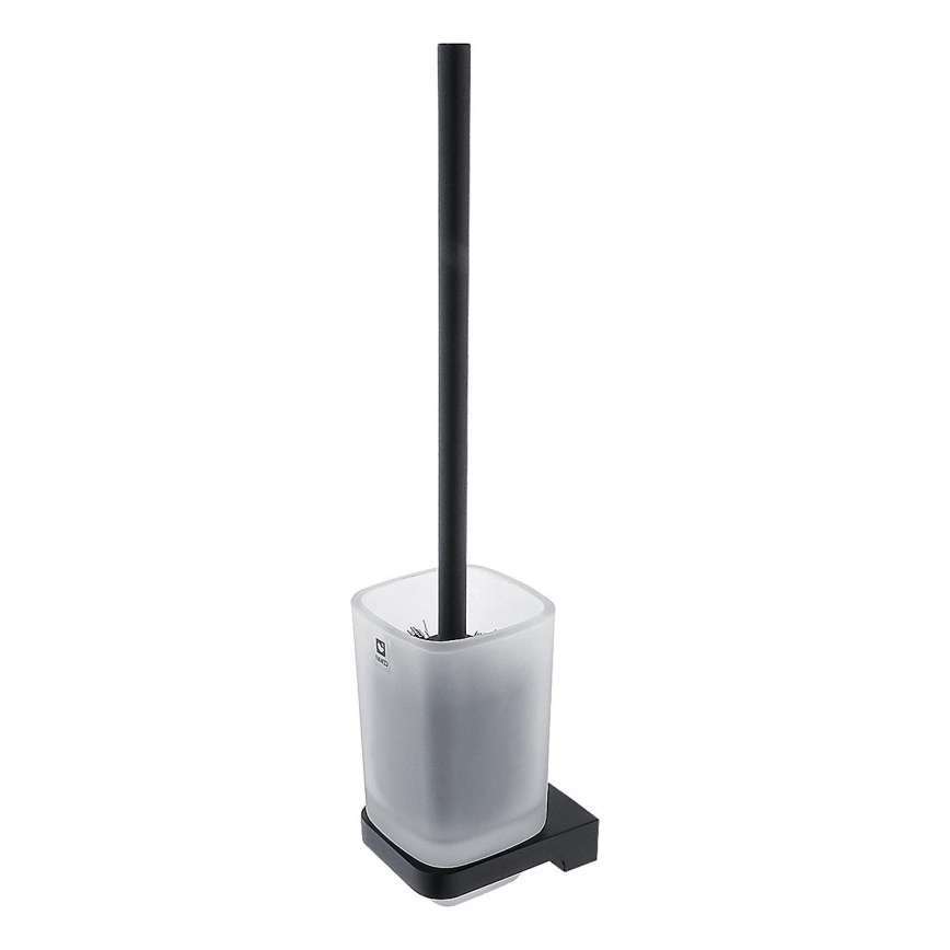 NIMCO MAC 29094CN-90 - Seinale paigaldatav tualetihari MAYA matt klaas/matt must