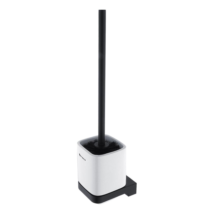 NIMCO MAC 29094KN-90 - Seinale paigaldatav tualetihari MAYA valge/matt must
