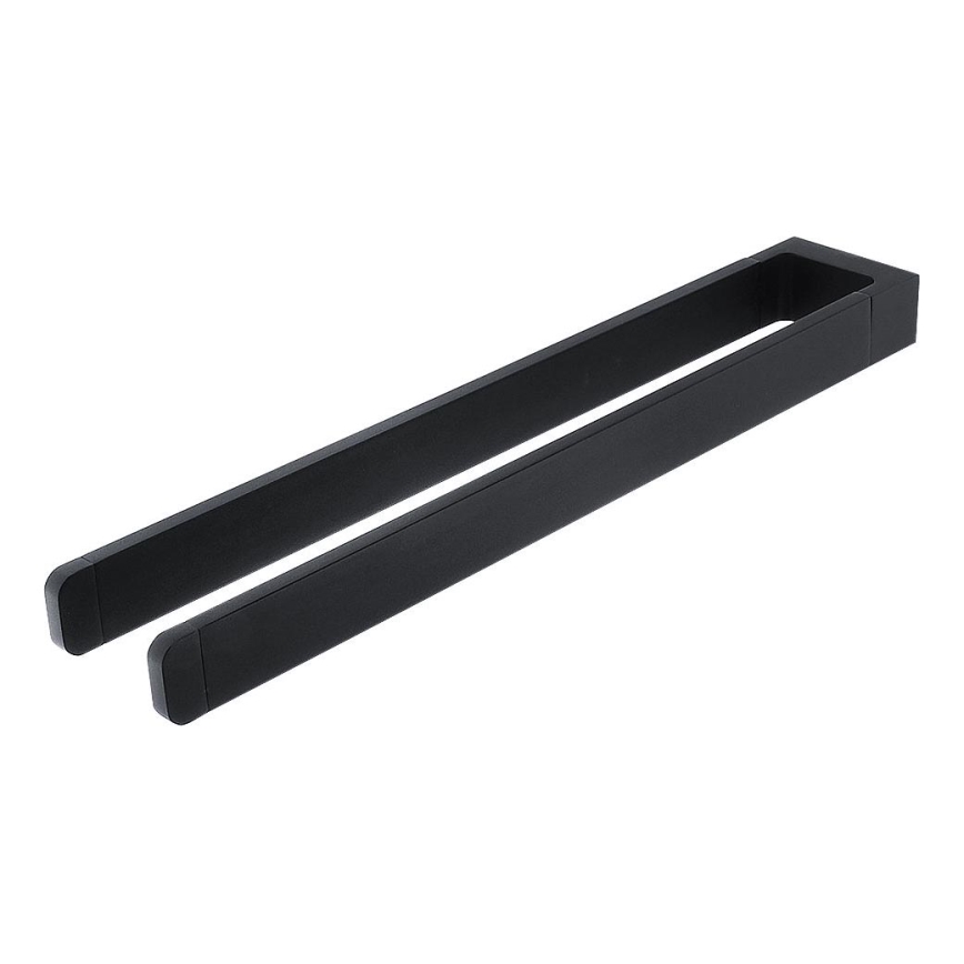 NIMCO MAC 29098-90 - Käterätikuhoidja seinale MAYA 37 cm matt must