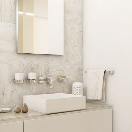 NIMCO NK 30035-26 - Käterätikuhoidja seinale NIKAU 39 cm läikiv kroom