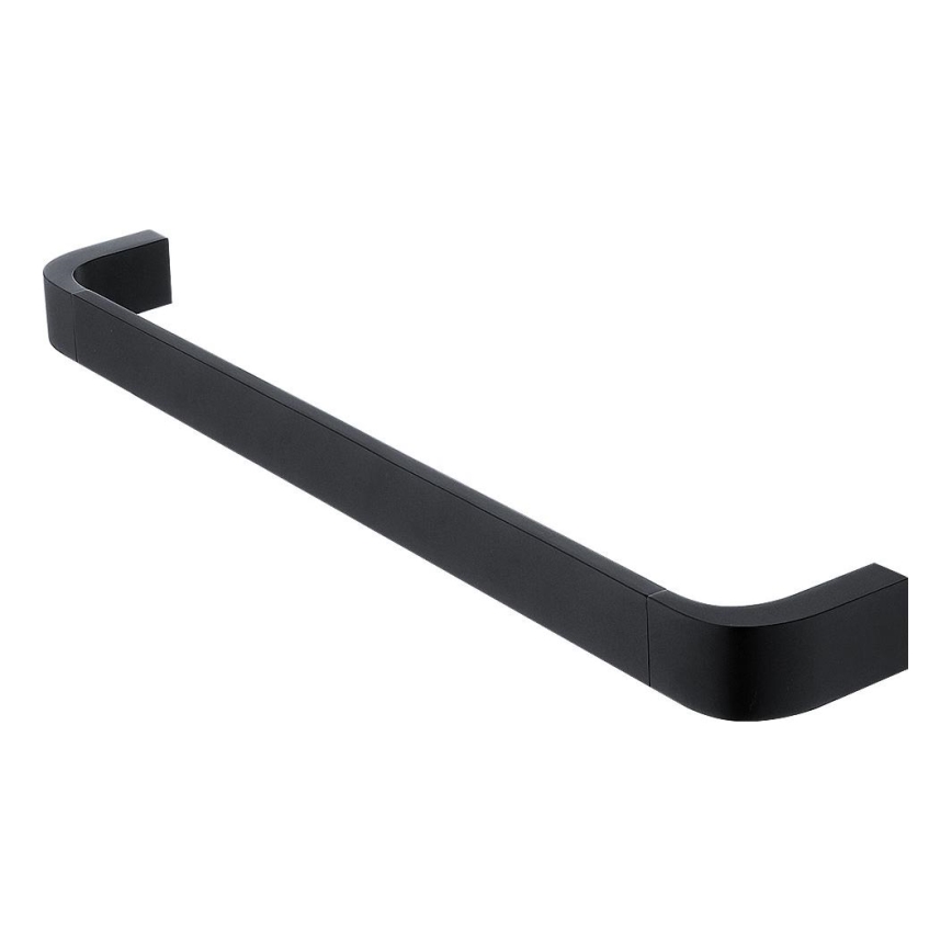 NIMCO NKC 30046-90 - Käterätikuhoidja seinale NIKAU 49 cm matt must