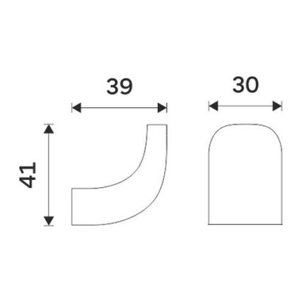 NIMCO NKC 30054-90 - Nagi seinale NIKAU matt must