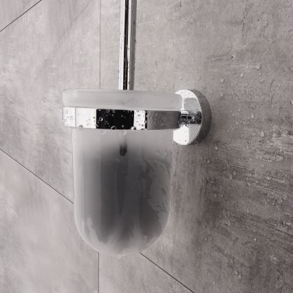 NIMCO UN komplekt-94WN-26 - Seinale paigaldatav tualetihari ja WC-paberi hoidik UNIX läikiv kroom