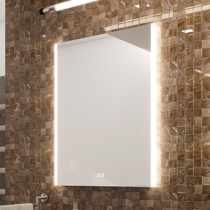 NIMCO ZP 11001VX - LED Hämardatav peegli taustvalgustus vannituppa LED/21W/230V 3000-6500K 70x50 cm IP44