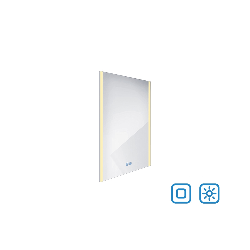 NIMCO ZP 11001VX - LED Hämardatav peegli taustvalgustus vannituppa LED/21W/230V 3000-6500K 70x50 cm IP44