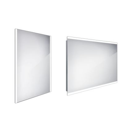 NIMCO ZP 11002 - LED Vannitoapeegel taustvalgustusega LED/24W/230V 6500K 80x60 cm IP44