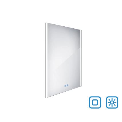 NIMCO ZP 11002VX - LED Hämardatav vannitoa tagantvalgustusega peegel LED/24W/230V 3000-6500K 80x60 cm IP44