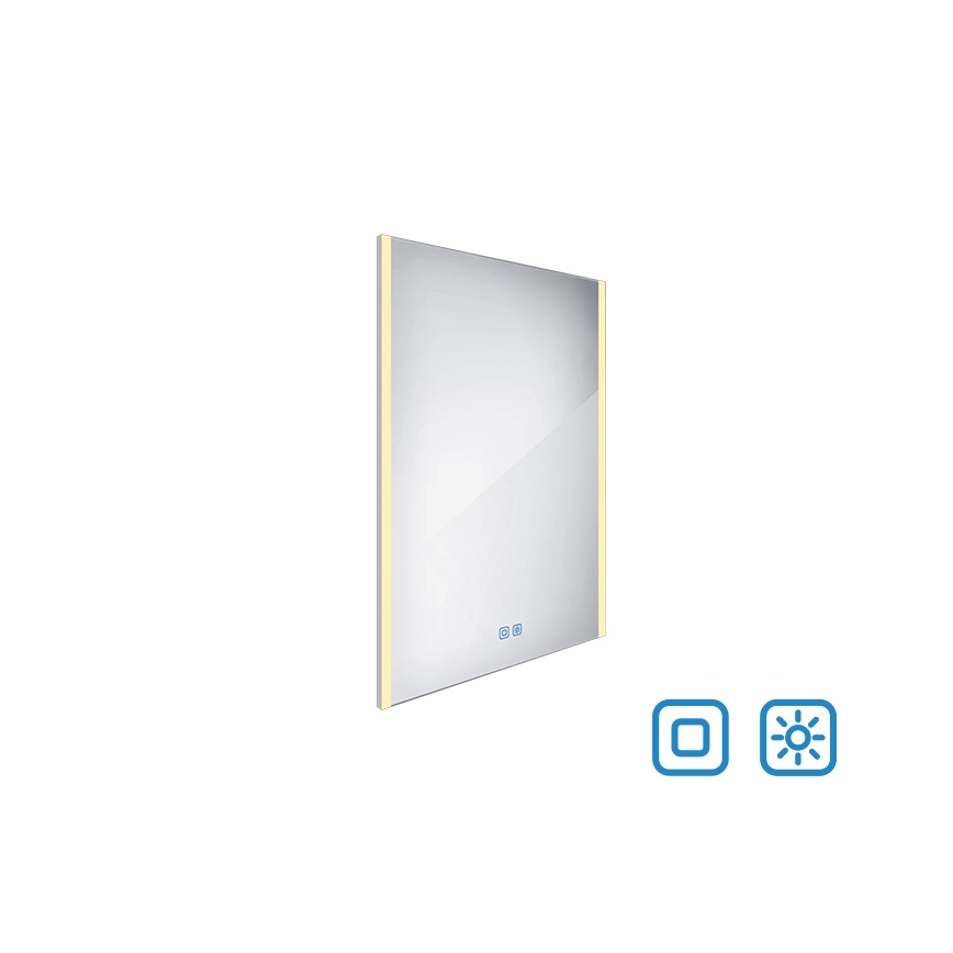 NIMCO ZP 11002VX - LED Hämardatav peegli taustvalgustus vannituppa LED/24W/230V 3000-6500K 80x60 cm IP44