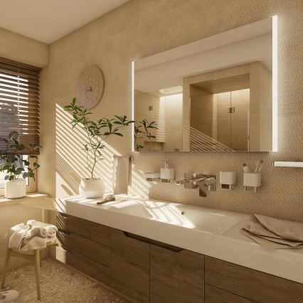 NIMCO ZP 11003 - LED Vannitoa tagantvalgustusega peegel LED/21W/230V 6500K 70x80 cm IP44