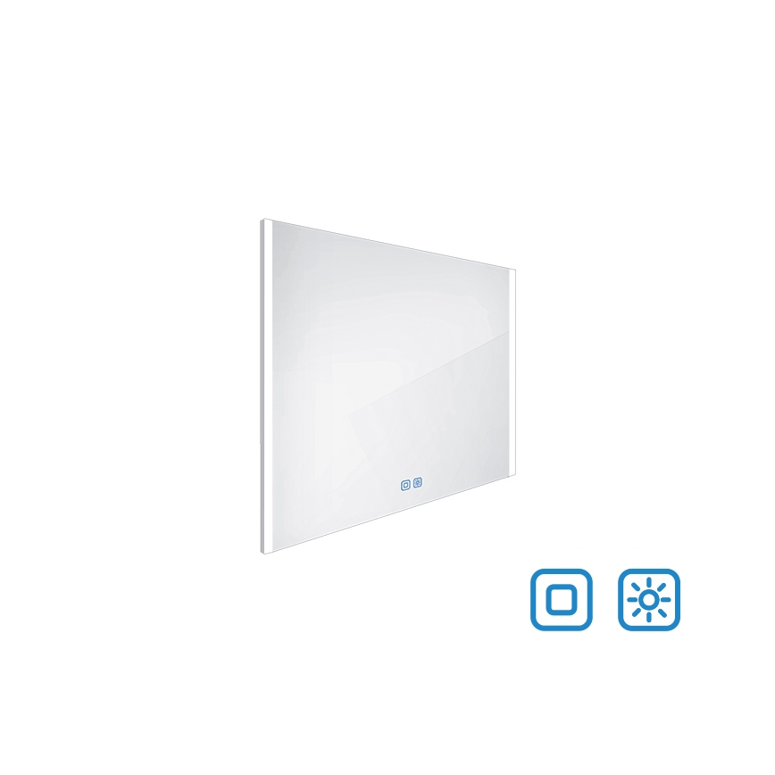 NIMCO ZP 11003V - LED Hämardatav peegli taustvalgustus vannituppa LED/21W/230V 3000-6500K 70x80 cm IP44