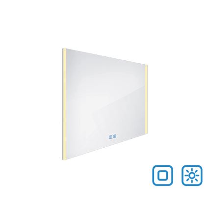 NIMCO ZP 11003VX - LED Hämardatav peegli taustvalgustus vannituppa LED/21W/230V 3000-6500K 70x80 cm IP44