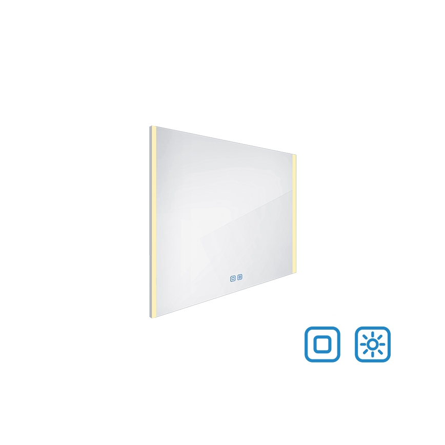 NIMCO ZP 11003VX - LED Hämardatav peegli taustvalgustus vannituppa LED/21W/230V 3000-6500K 70x80 cm IP44