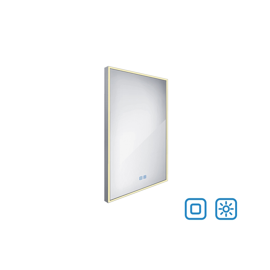 NIMCO ZP 13001VX - LED Hämardatav peegli taustvalgustus vannituppa LED/35W/230V 3000-6500K 70x50 cm IP44