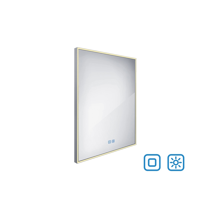 NIMCO ZP 13002VX - LED Hämardatav peegli taustvalgustus vannituppa LED/41W/230V 3000-6500K 80x60 cm IP44
