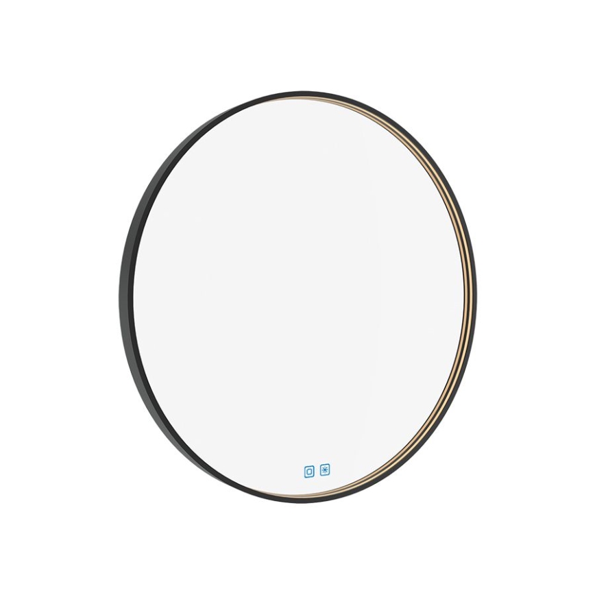 NIMCO ZPC 31000RVX-90 - LED Hämardatav peegli taustvalgustus vannituppa LED/20W/230V 3000-6500K d. 60 cm matt must IP44