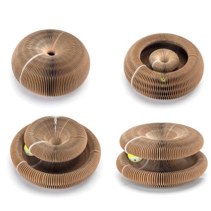 Nobleza - kraapimispost kassidele 3-ühes pruun