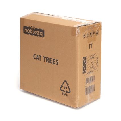 Nobleza - Kraapimispost kassile, pruun/beež