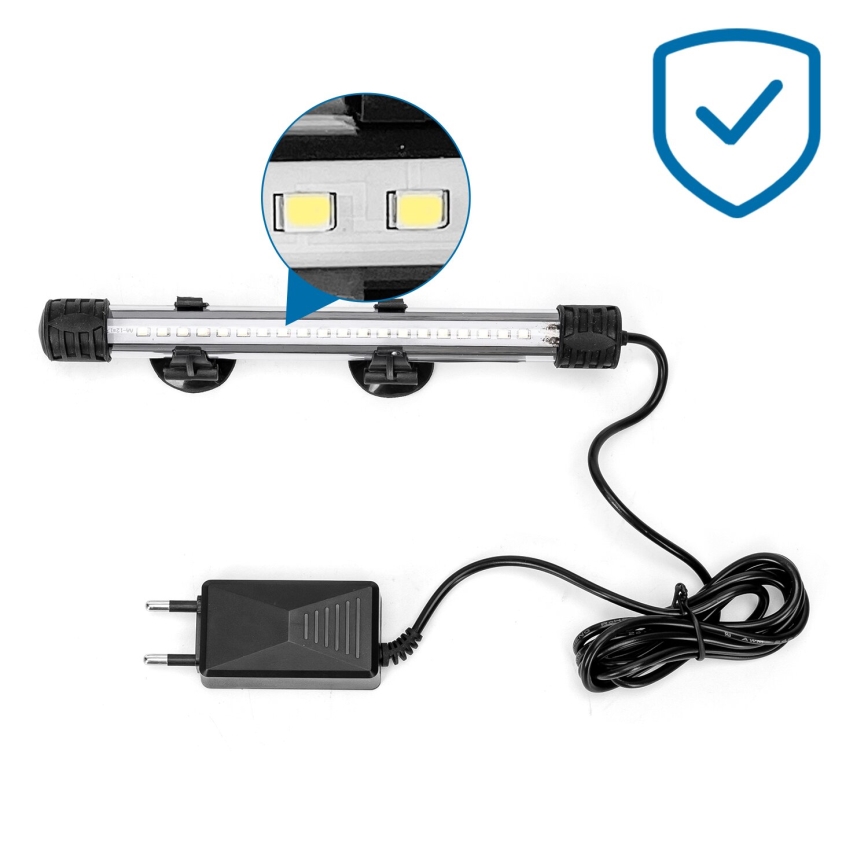 Nobleza - LED Akvaariumi valgustus LED/1W/230V IPX7 20 cm