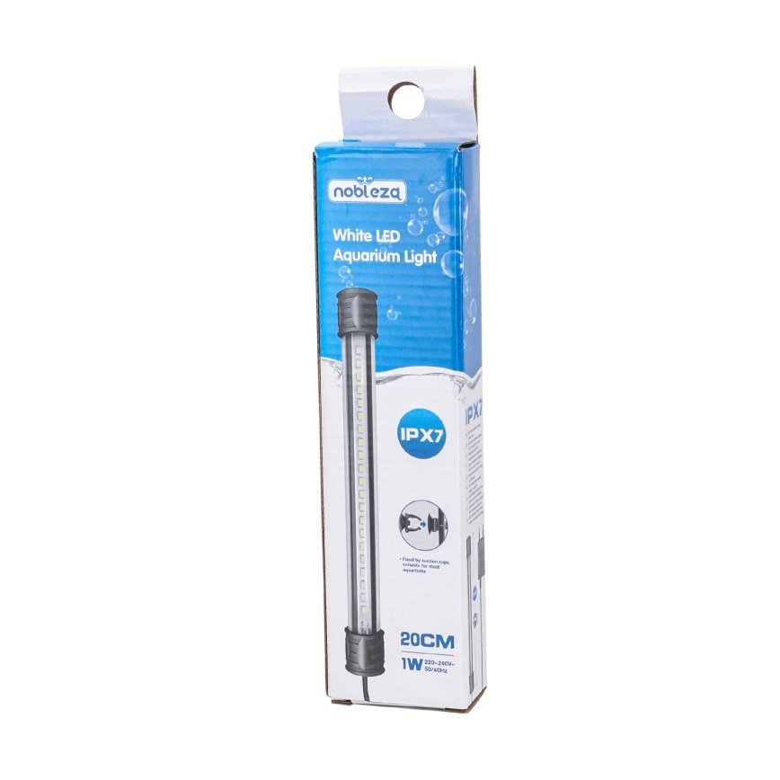 Nobleza - LED Akvaariumi valgustus LED/1W/230V IPX7 20 cm