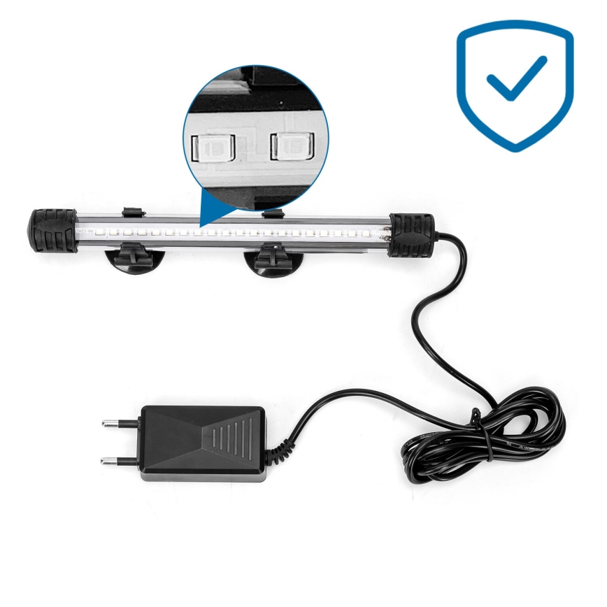 Nobleza - LED Akvaariumi valgustus LED/1W/230V IPX7 20 cm
