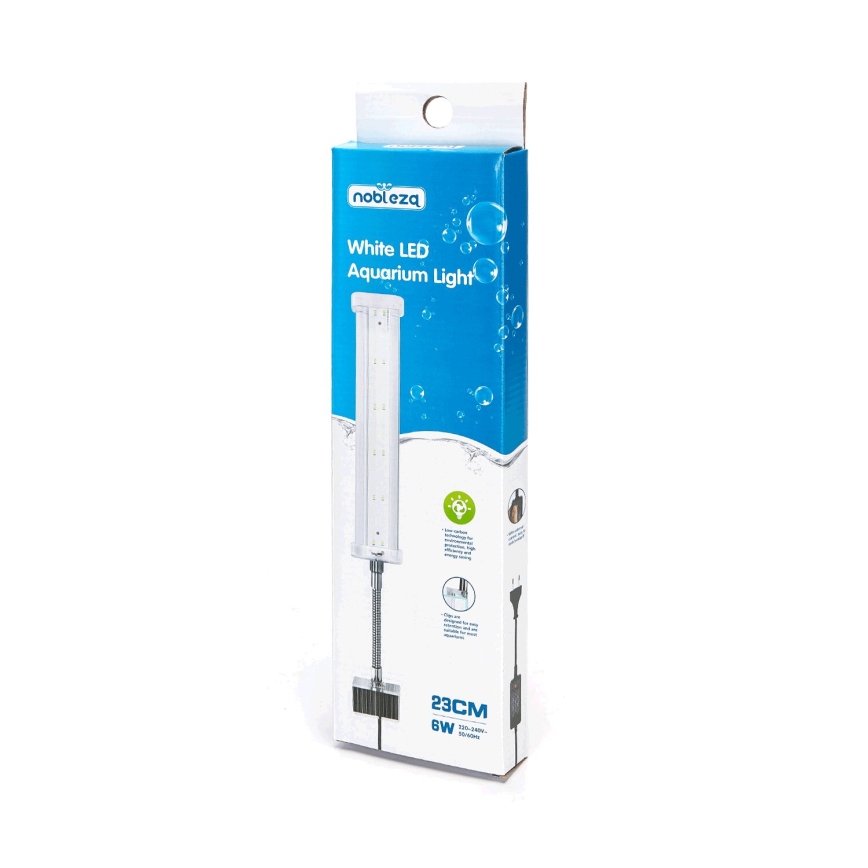 Nobleza - LED Akvaariumi valgustus LED/6W/230V IPX7 23 cm